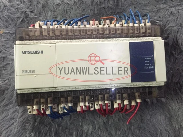 1x Mitsubishi PLC FX1N-60MR-001 Tested Used