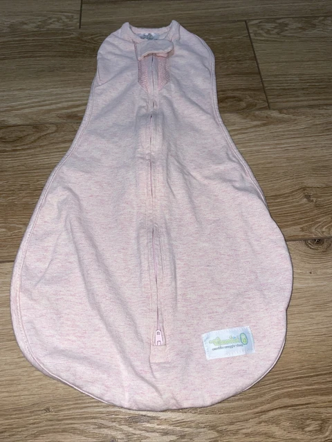 Newborn Girl Woombie Air Swaddle Heather Pink 0-3m 5-13lbs Newborn Girl Woombie Air Swaddle Heather Pink 0-3m 5-13lbs