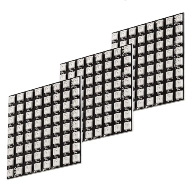 3 x U 64 LED Matrix Panel CJMCU-8X8 Module Compatible with for  and for  M5G2