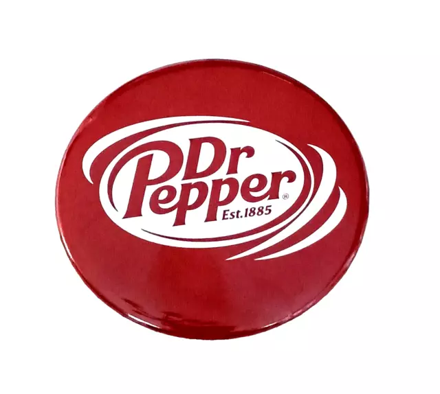 Vtg Dr. Pepper Est. 1885 Soda Button Pin NOS New 2000's