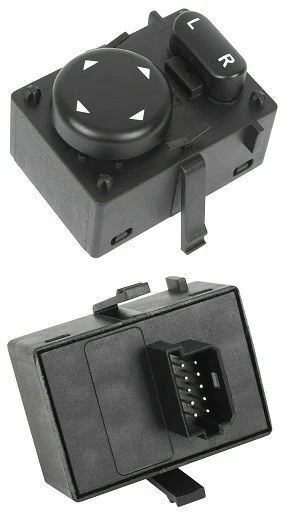Bouton Réglage Rétroviseur Extérieur Volkswagen Seat Ibiza - Référence 6J1959565 - Compatible 2009-2015