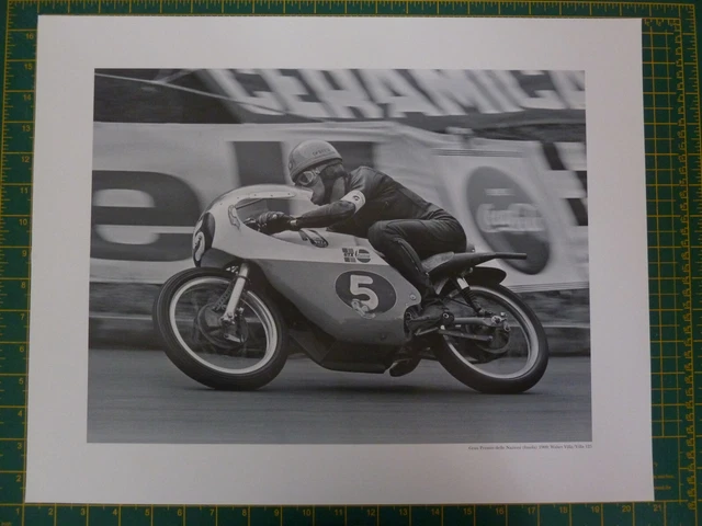 WALTER VILLA 125CCM Classic Motorrad Racing Grand Prix GP n Aermacchi