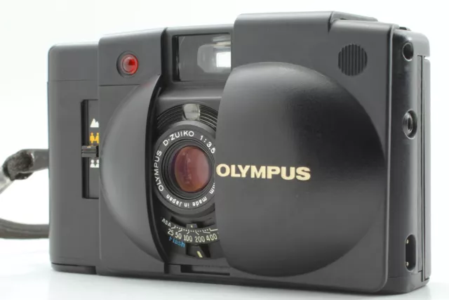 [Tal cual] Cámara fotográfica Olympus XA2 negra de apuntar y disparar 35 mm de JAPÓN