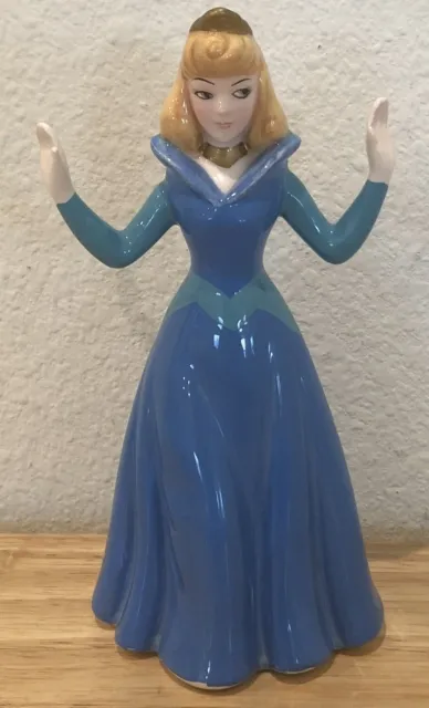 Disney Schmid Ceramic Sleeping Beauty Aurora Porcelain 30Th Anniv 6.5" Figurine