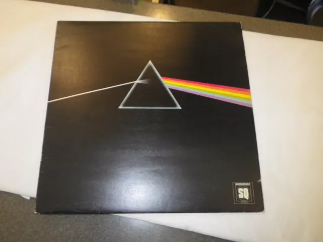 Pink Floyd – The Dark Side Of The Moon. Quadraphonic Vinyl LP Record. 1973. UK