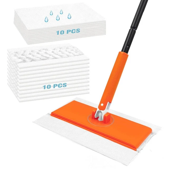 Swiffer Bodenwischer Bezug Set - 6 Stück Wiederverwendbare Mikrofaser Tücher