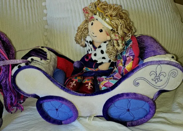 Groovy Girls 2005 Dreamtastic Doll, Princess Lucinda With Royal Cart. NWOP! 2