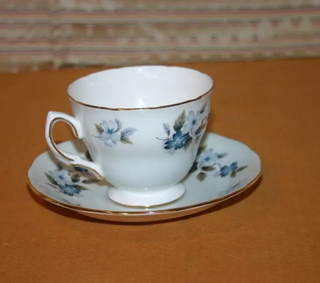 VTG Colclough Bone China #8242 Tea Cup & Saucer R-752