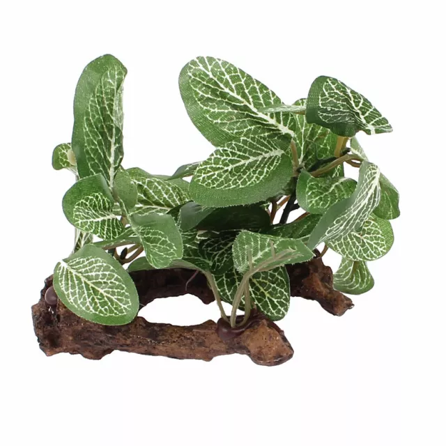 Racine en céramique Forme de base en plastique herbe aquarium plantes Décor