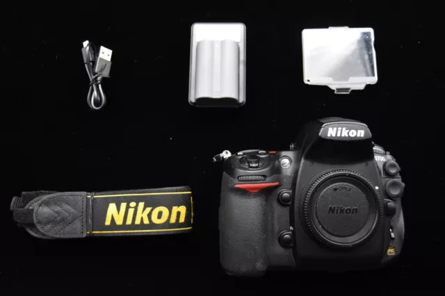 Nikon D700 12.1 MP Digital SLR Camera Black From JAPAN 【ALMOST MINT SC 40%】1267 3