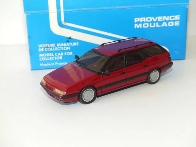 CITROEN XM BREAK 1992 Rouge KIT Monte PROVENCE MOULAGE 1:43