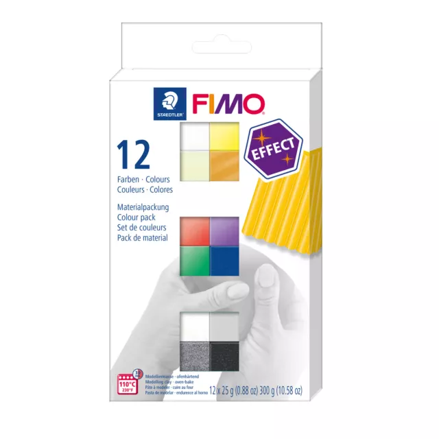 Original FIMO® Effect Modelling Clay (oven-bake) Assorted Colors Pack