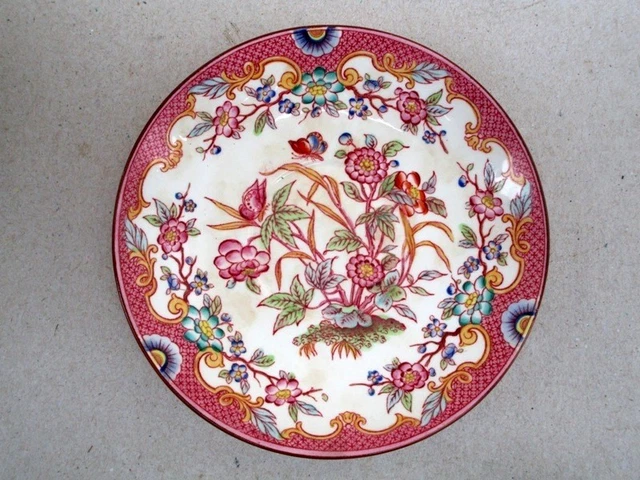 PORCELAINE DE SARREGUEMINES MINTON BELLE SOUS-TASSE   EPOQUE 19ème SIECLE N°2