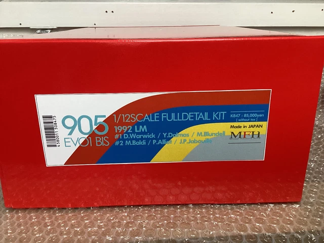 Maquette Model Factory Hiro K847 - Peugeot 905 Evo1 Bis Le Mans 1992 - 1:12 - NEUVE