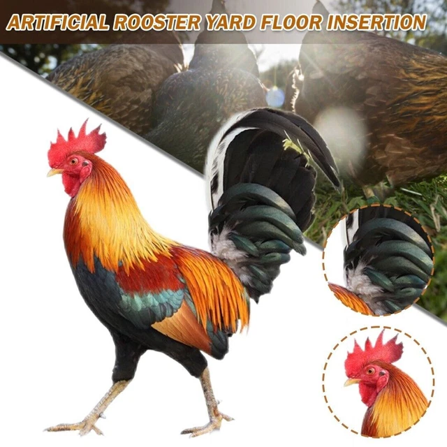 Rooster Chicken Statue Outdoor Garden Decoration Yard Art Figure Sculpture