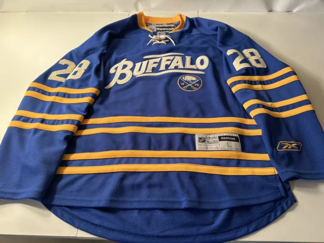 NEW Buffalo Sabres 40th Anniversary Vintage Reebok NHL Jersey Size XXL 2XL  RBK
