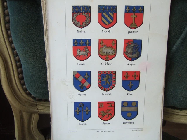 Pin’s Blason Rueil Malmaison – Double Accroche, 4,2 Cm, Vintage
