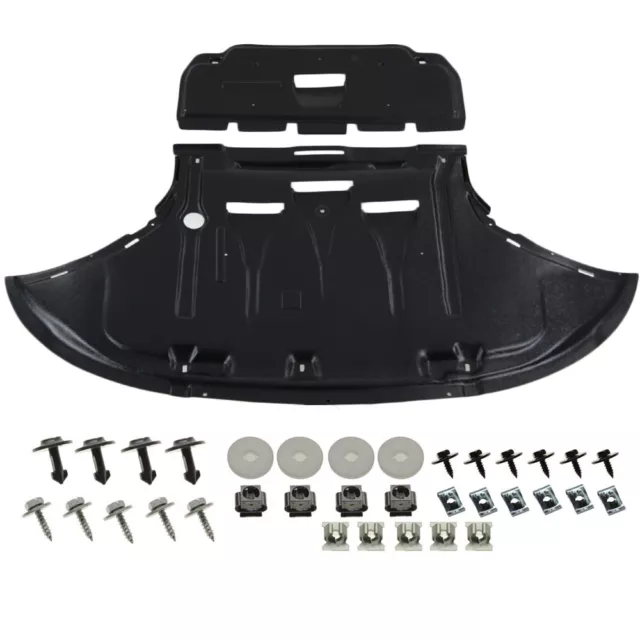 Audi A6 2004-2011 CARTER RIPARO MOTORE INFERIORE  + CLIPS