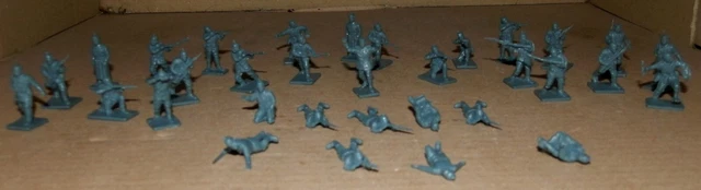 Duro - Action Figure 3x Soldats Allemands  Même époque Que Les Lineol Et Elastolin 1930 1940 Germany