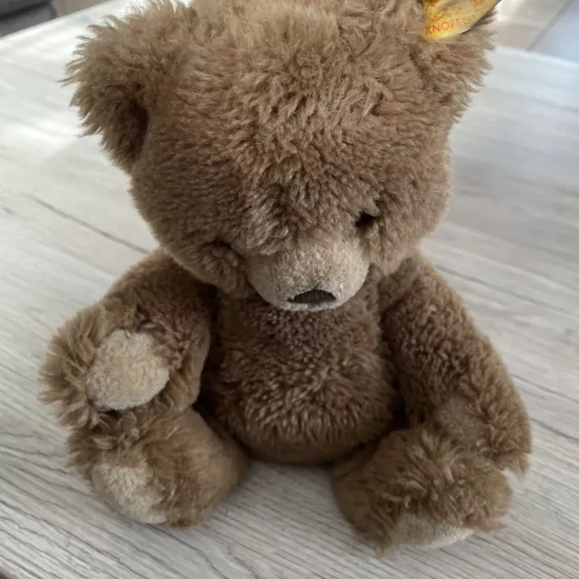 STEIFF TEDDY BÄR; QUIETSCHER; TEDDYBÄR BRAUN 25  cm