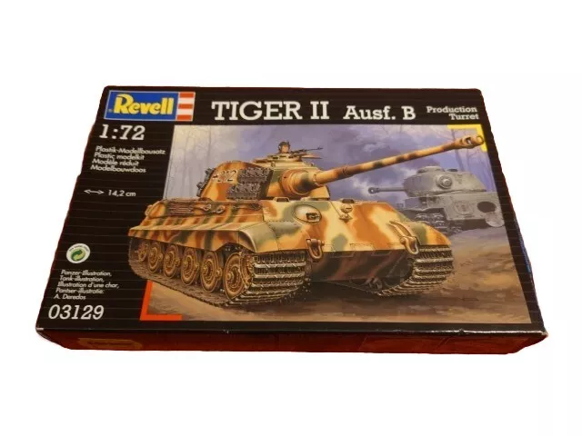1:72 Tiger II Ausf. B  Production Turret Revell 03129