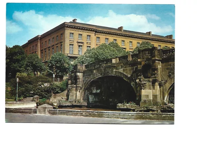 57  Metz   Fontaines De L Esplanade Et Palais De Justice