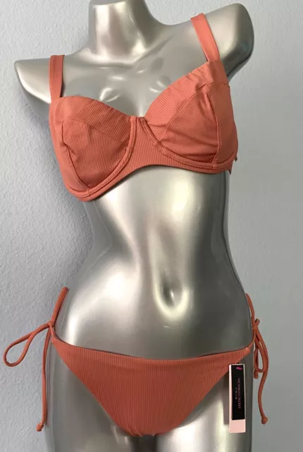 Victorias Secret Swim Bikini Set Wicked Underwire Sling Top & Bottom 36DD / M Victorias Secret Swim Bikini Set Wicked Underwire Sling Top & Bottom 36DD / M