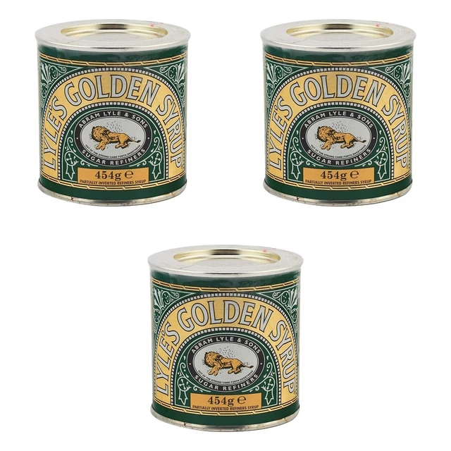 Tate And Lyle Golden Topping Syrup, 454 g (confezione da 3) - Prodotto del...