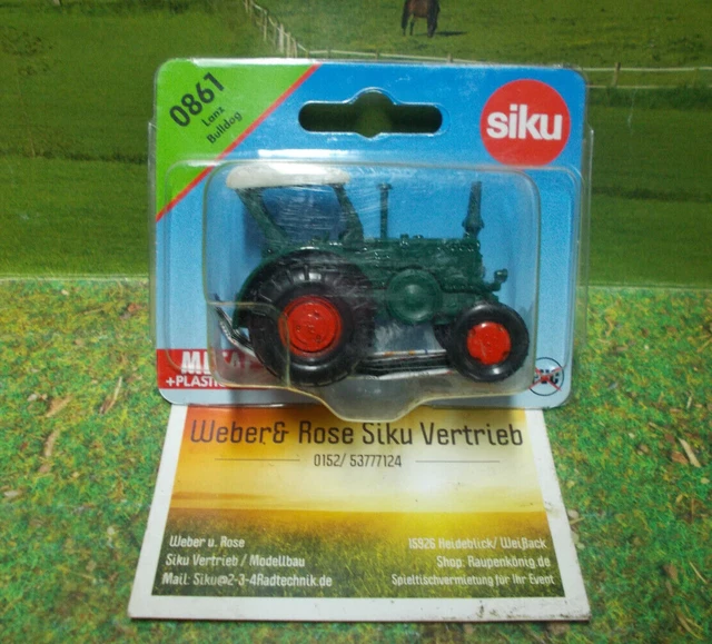 SIKU NR.:0861-LANZ BULLDOG,BLISTER Serie,neu in OVP EUR 14,99 - PicClick DE
