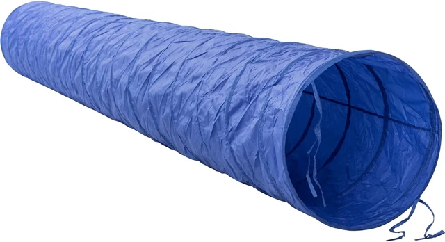 Trixie Cane Tunnel Base Attività Agilità Cane, 60 cm? 5 m, blu