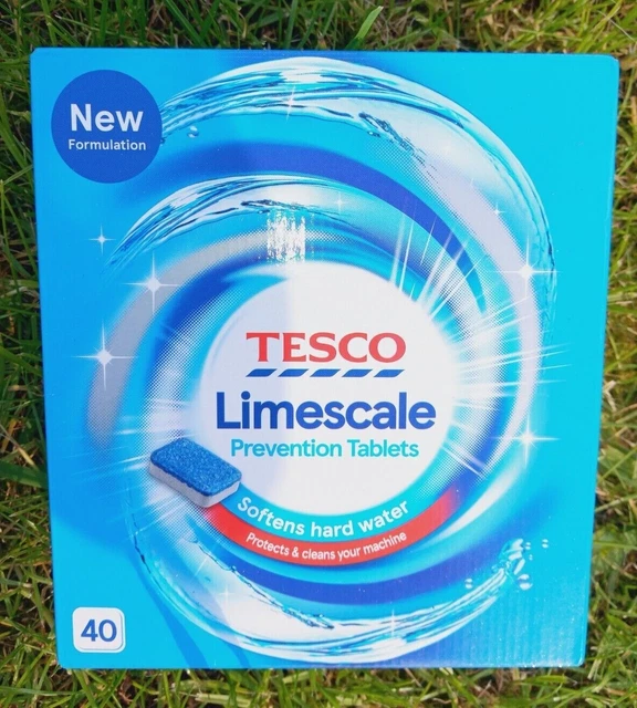 TESCO LIMESCALE PREVENTION tablets for Washing Machine (5/10/20/40