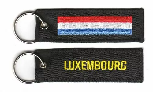 Schlüsselanhänger Luxemburg Anhänger Fahne Flagge
