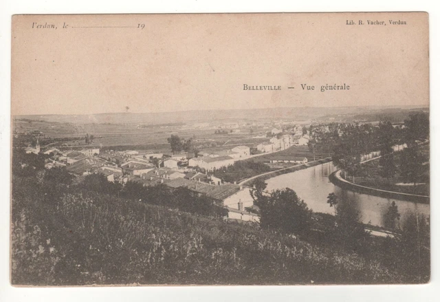 CPA 55 - BELLEVILLE - Près de VERDUN (MEUSE) - NON ÉCRITE