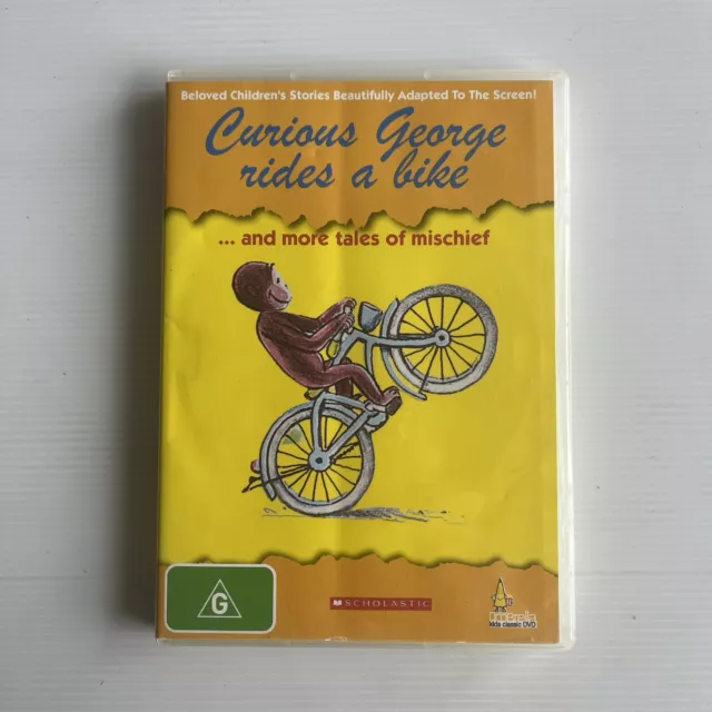 Kids DVD: Curious George Rides A Bike - And More Tales Of Mischief  For Kids