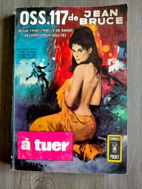 bd OSS 117 n° 31 JEAN BRUCE comics pocket AREDIT EO 1971 BIEN