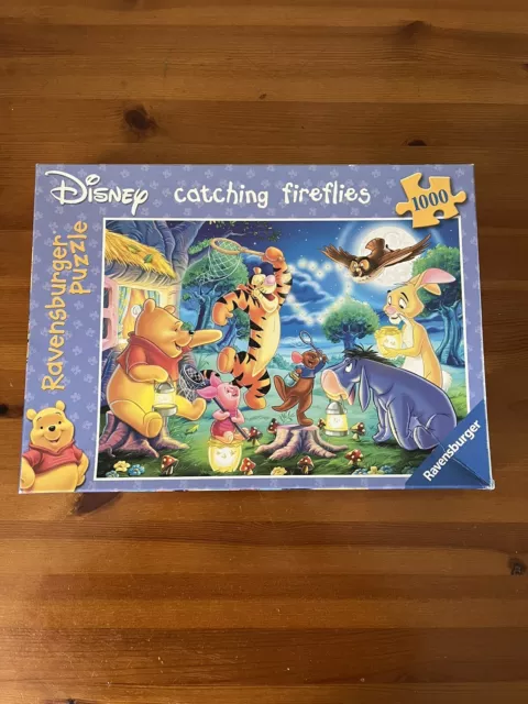 Ravensburger Disney Jigsaw 1000 Piece - Winnie The Pooh - Catching Fireflies