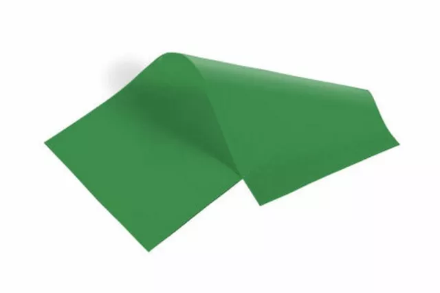 Dark Green Tissue Paper 18gsm 15" x 20" 380 x 500mm