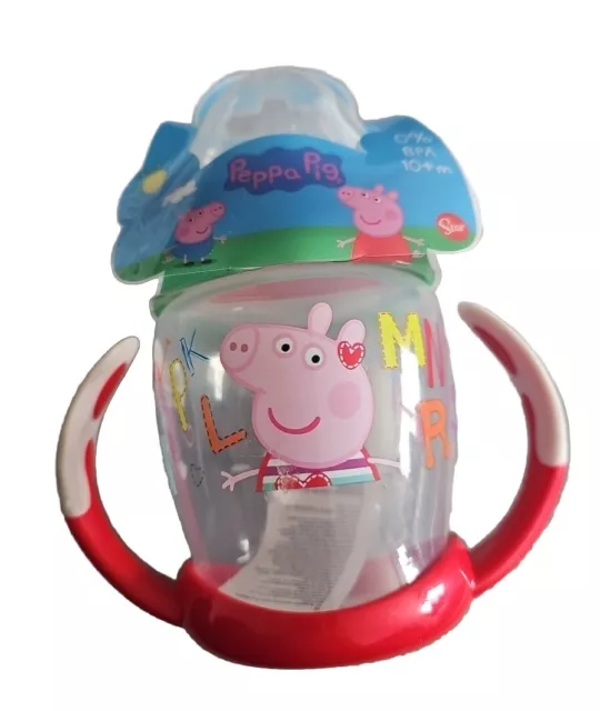 Stor Peppa Pig Trinkbecher 0% BPA 10m+