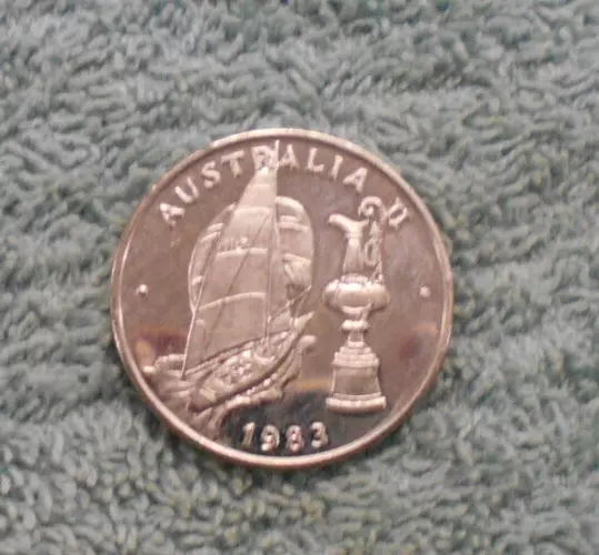 1983 Australia Ii Americas Cup Yaghting   Australian 1988  Medal