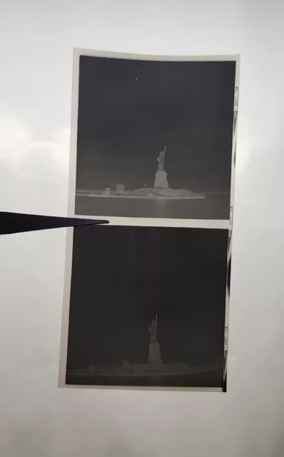 1963 NY City Film Negatives-Statue of Liberty/RockefellerCenter/St.Pat Cathedral 3