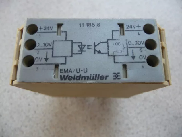 convertisseur de mesure weidmuller EMA / U . U