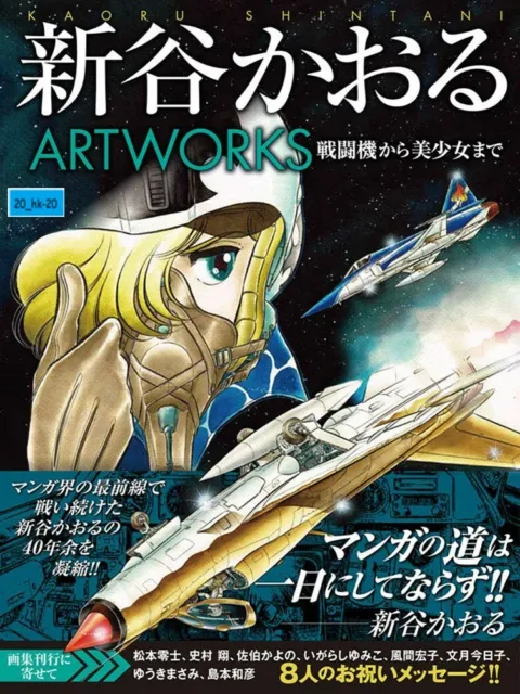 476831421X Book Kaoru Shintani Artworks Anime Manga Art Fighter RAISE 88 F-15 JP