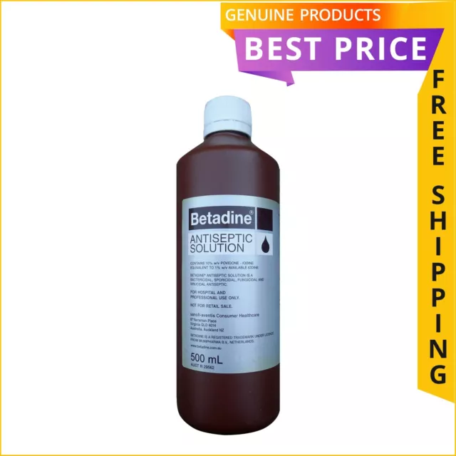 Betadine Infection Prevention 500ml Pack Antiseptic Solution