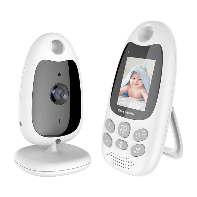 LED Babyphone mit Kamera Display Nachtsicht Babymonitor Temperaturüberwachung DE 9