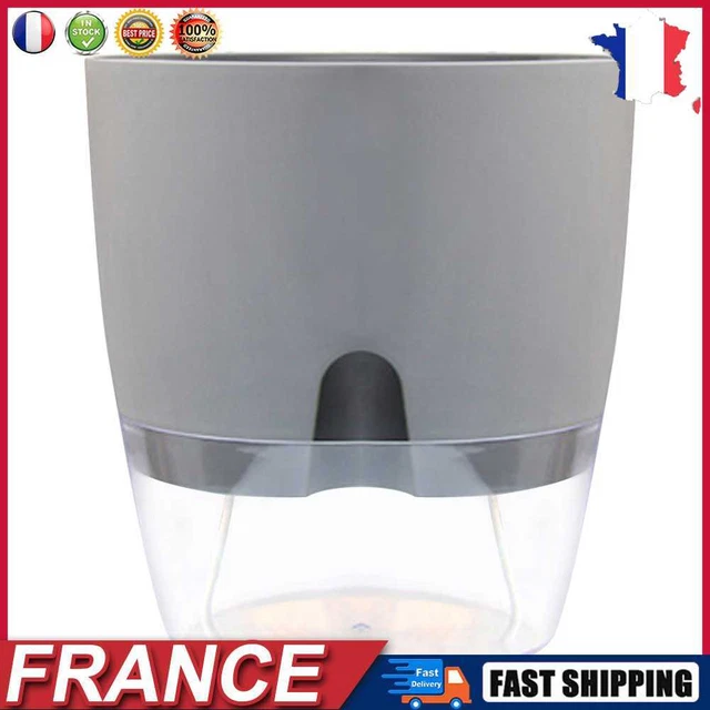 Watering Planter Self Watering Flower Pot Water Storage Basin (10.5cm) fr
