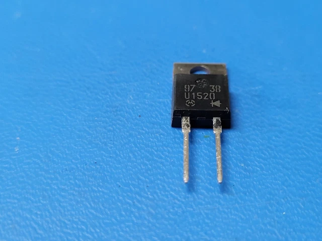 (5 PCS) MUR1520 MOT Rectifier Diode Switching 200V 15A 35ns TO220AC