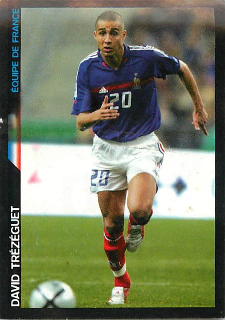 Autocollant DS Collection - David Trezeguet (Monaco) #128 - Foot 2000 - RARE