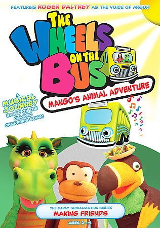 THE WHEELS ON The Bus: Mango's Big Dog Parade - DVD - Animated