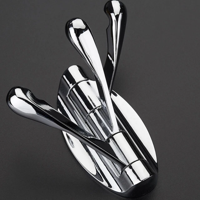 Metal Swivel Coat Hook Heavy Duty Swing Arm Hook Hanger for Kitchen Bedroom