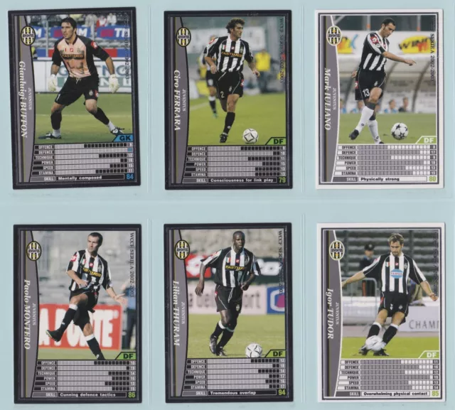 Football Cards - WCCF Serie A 2002-2003 (Panini) - Select a Team Set